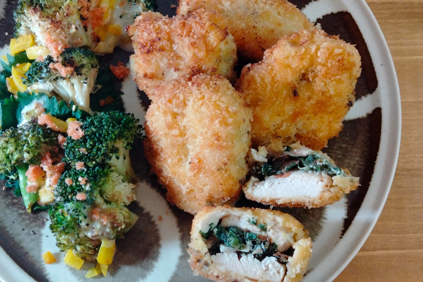 鶏むね肉の梅と大葉のカツレツ