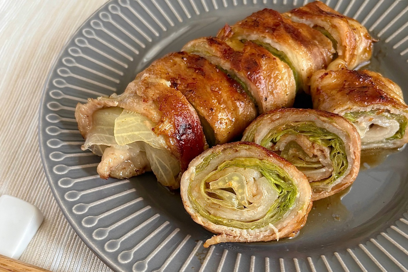 レタスの豚バラ巻き