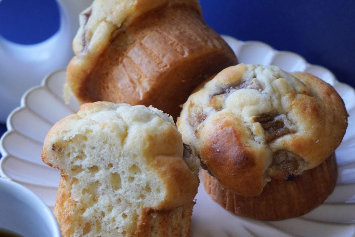 米粉の塩麹バナナマフィン