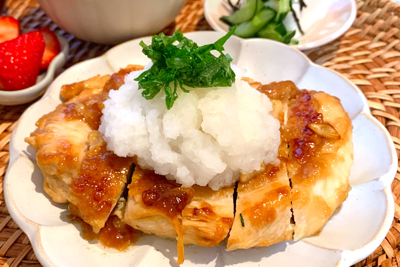 チキンステーキ（ガーリックしょうゆ）