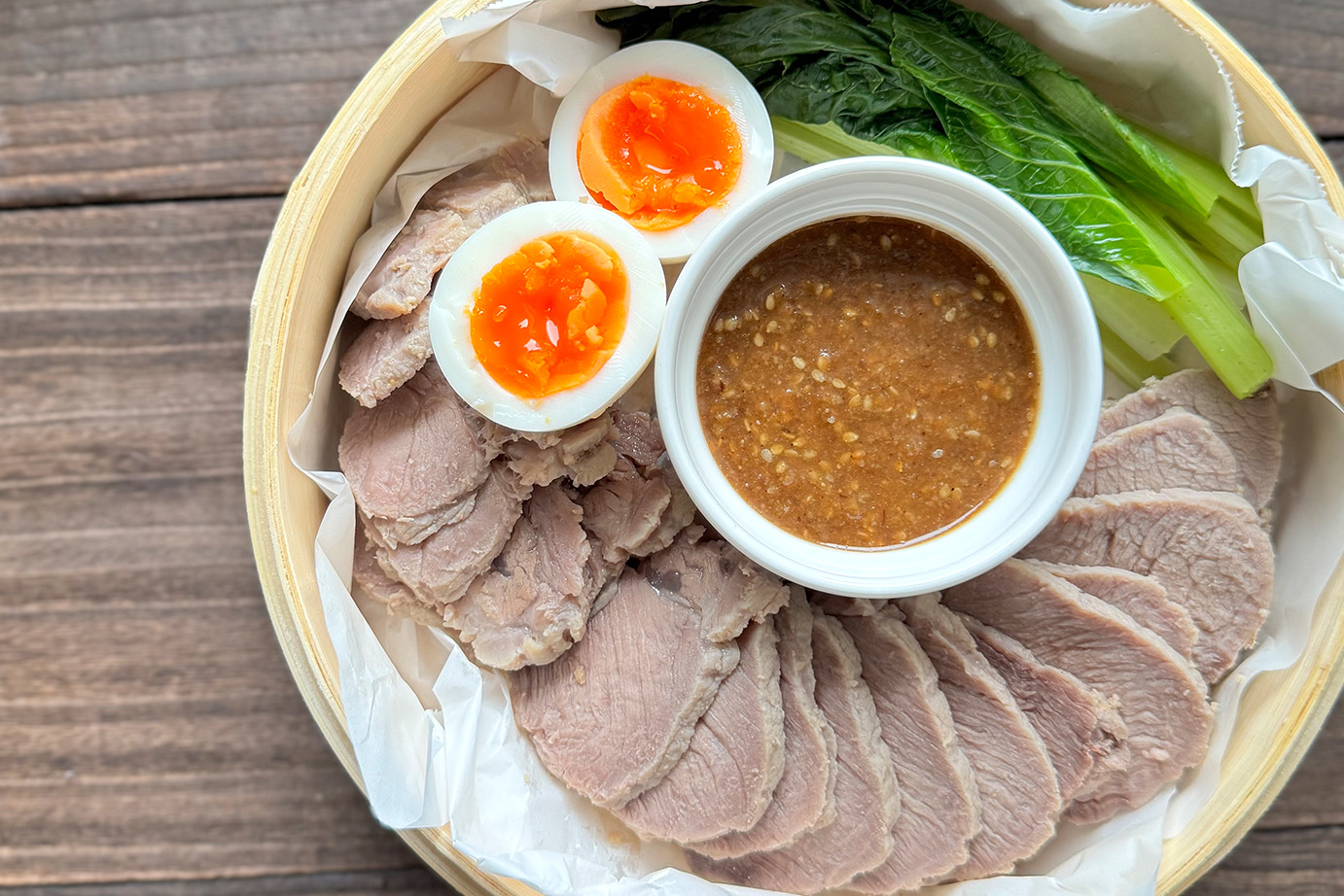 蒸しチャーシュー