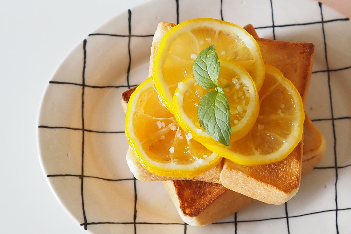 レンチンハチミツレモントースト