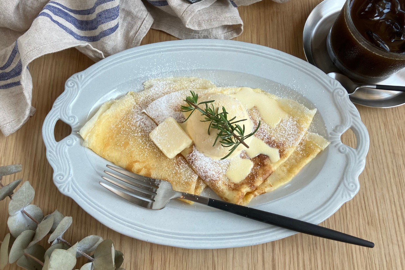 シュガーバタークレープ