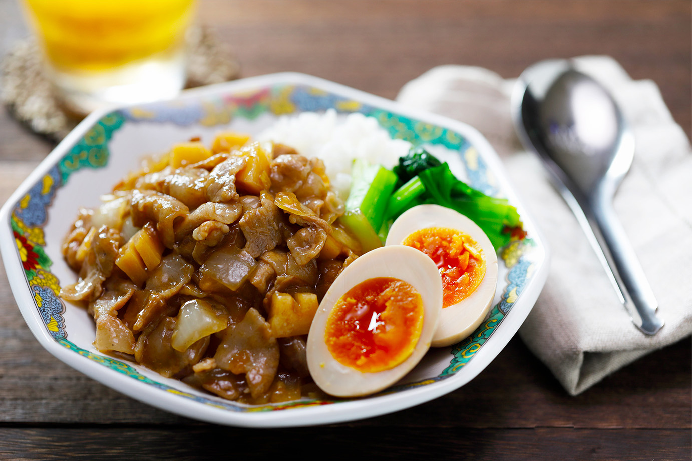 薄切り肉で作るルーローハン