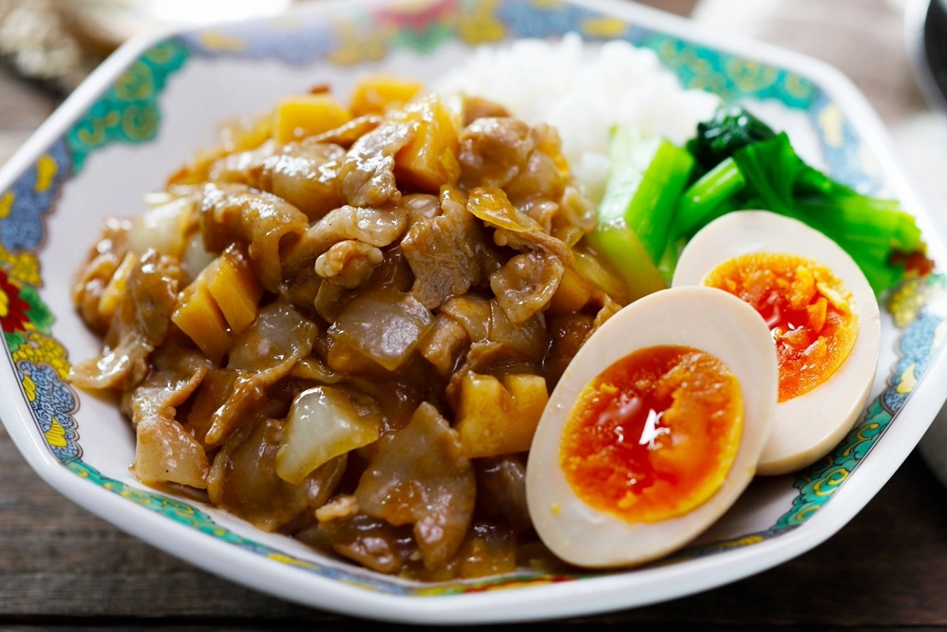 薄切り肉で作るルーローハン