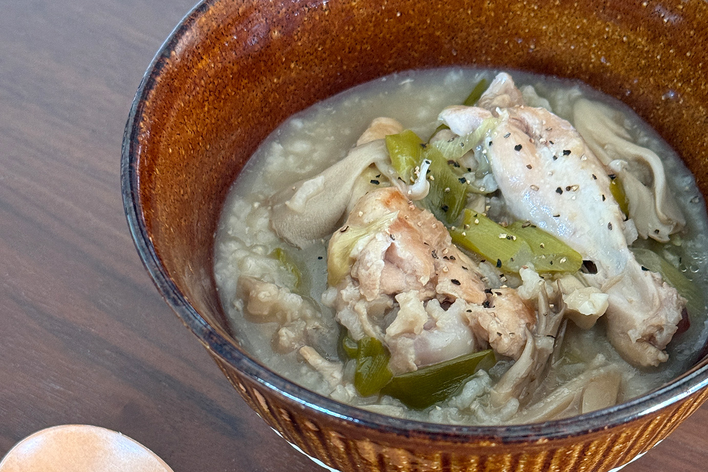 炊飯器におまかせ！腸活サムゲタン